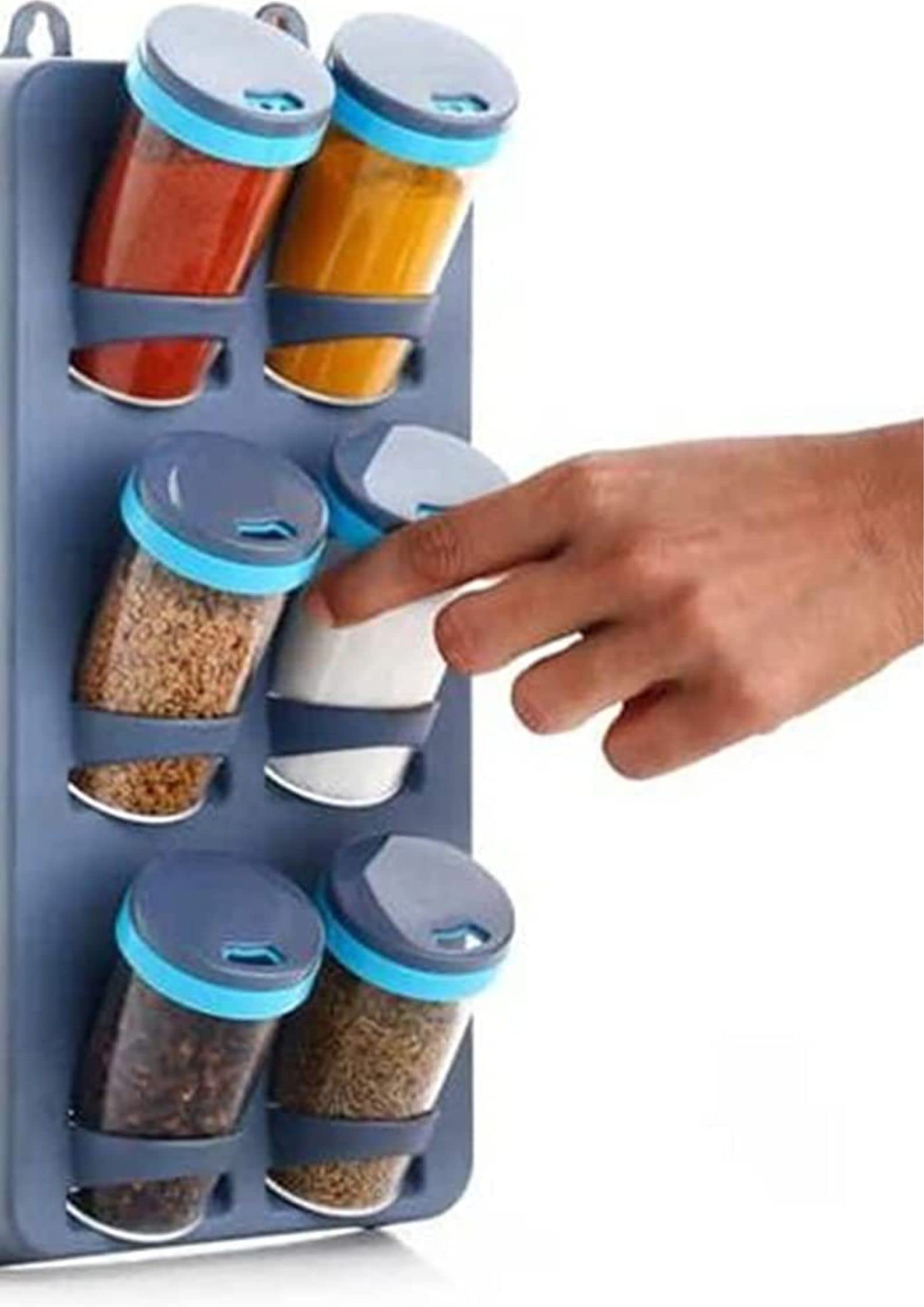 Wall Mounted Spice Rack 6