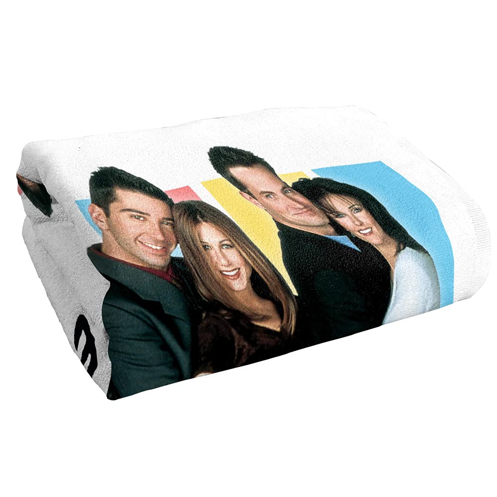 Logovision Friends It'S All About Friends Officially Licensed Beach Towel 30'' X 60''