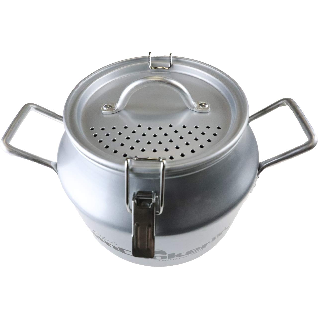 Cancooker Inc. Sl-1080 Strainer Lid, One Size, Brushed Aluminum