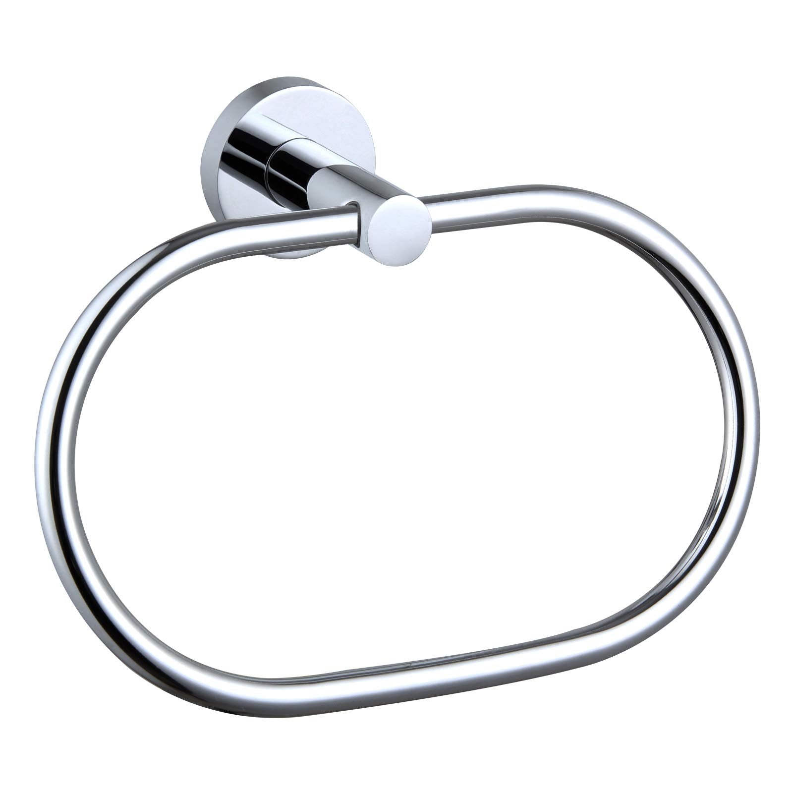 Hand Towel Ring, Angle Simple Stainless Steel Bathroom Towel Holder, Kitchen Towel Hanger, Swivel Towel Rack For Wall Or Cabinet