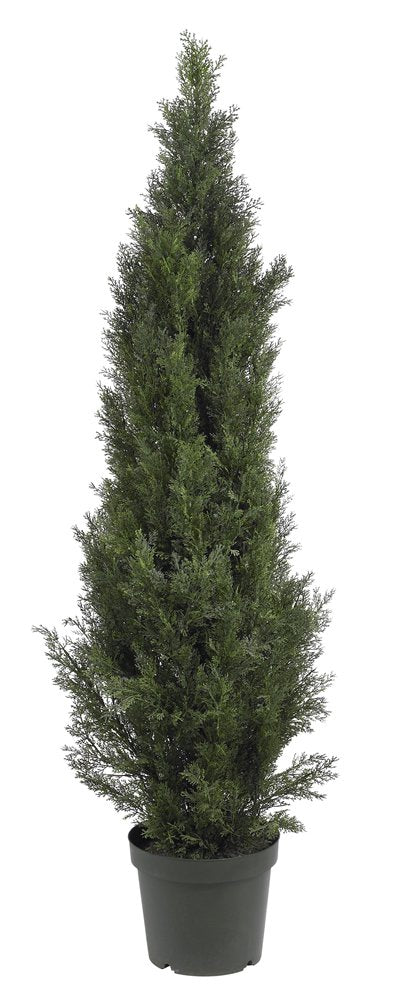 Nearly Natural 5291 5ft. Mini Cedar Pine Tree (Indoor/Outdoor),Green,5