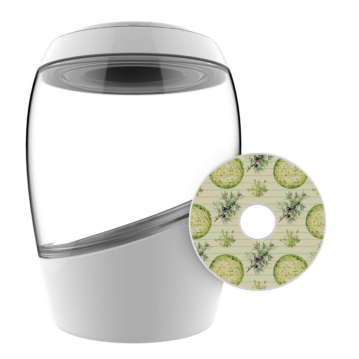 Mortier Pilon Sauerkraut Edition Fermentation Crock-2L Special, Medium, White