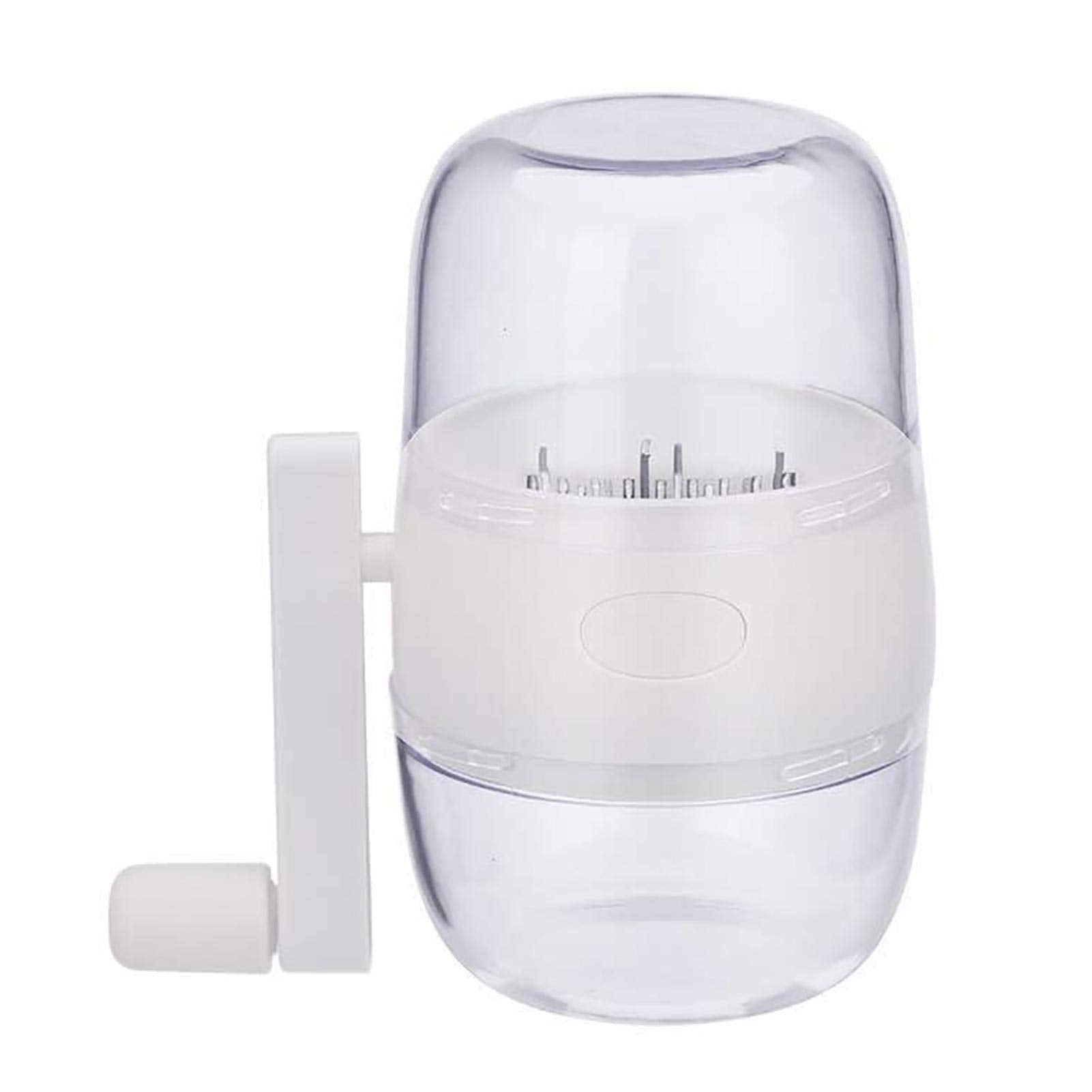 Nut Chopper, Portable Manual Nut Grinder With Hand Crank For All Nuts, Hand Held Food Shredder Cutter Mincer Blender Meat Grinde