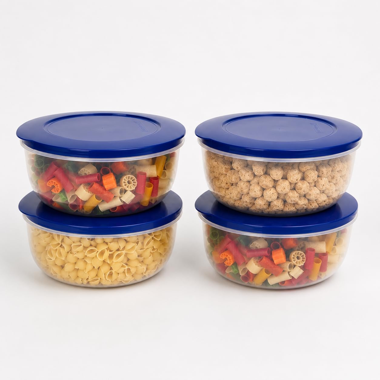 Cutting Edge 900Ml Eco Storage Container & Organizer Set Of 4 (Dark Blue)
