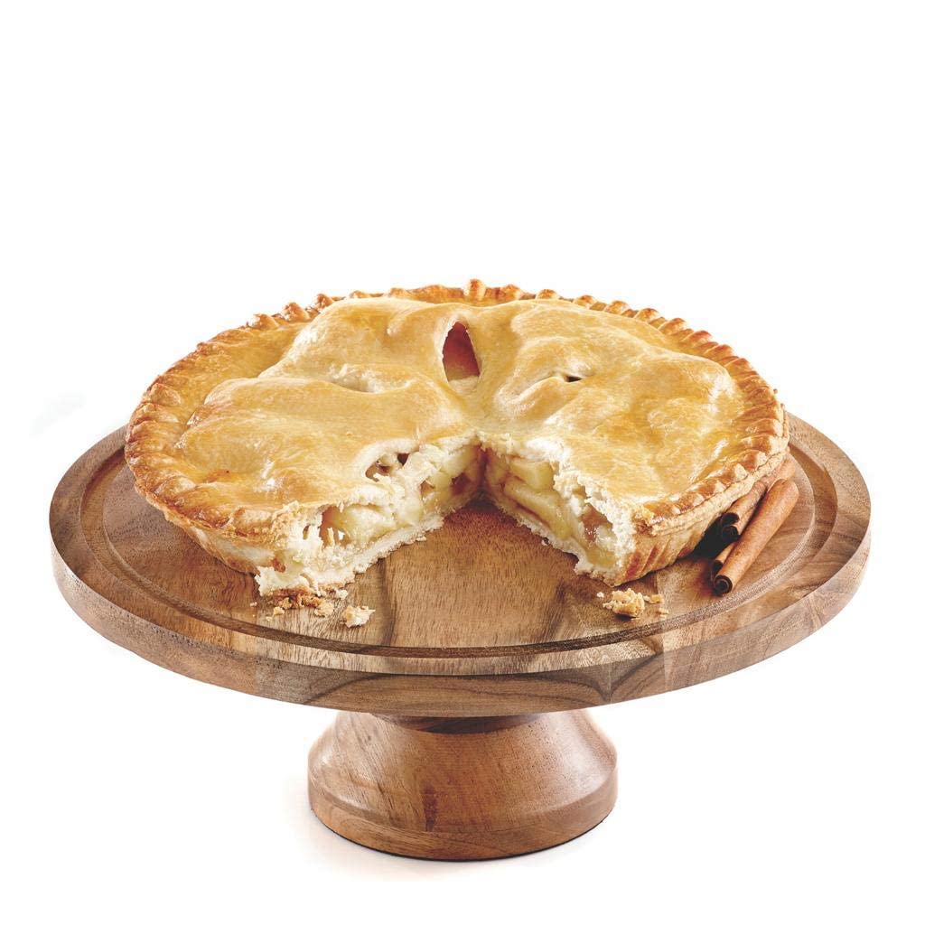 Royalty Art 4-In-1 Cake Stand With Dome, Cheese Board, Covered Platter, And Serving Tray For Pastries, Pies, Appetizers, And Hol