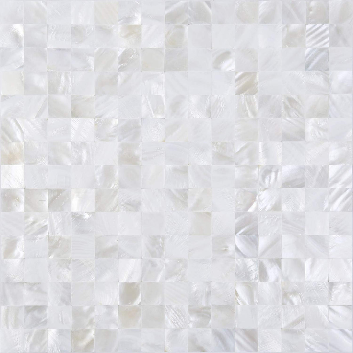 Kasaro Wall Stickers Peel And Stick Mosaic Shell Backsplash Sticker For Bedroom And Bathroom Mother Of Pearl (1, White)