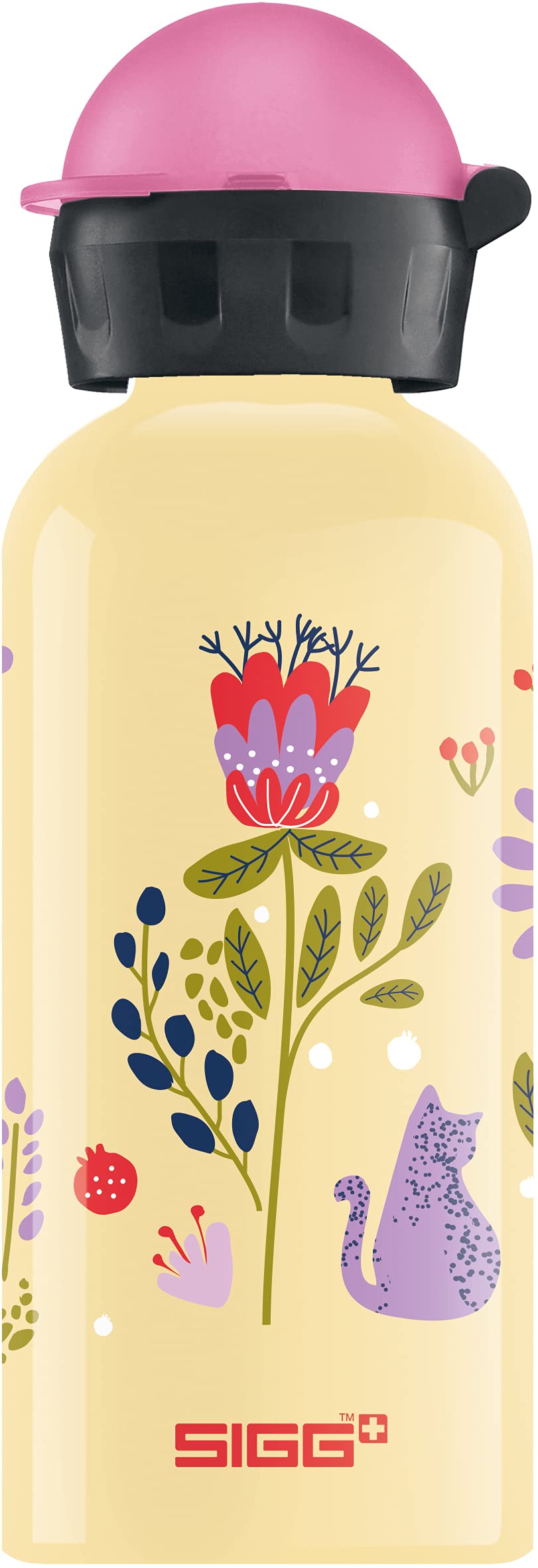 Sigg - Kids Water Bottle - Free As A Bird - Leakproof - Lightweight - Bpa Free - Aluminum - 13 Oz