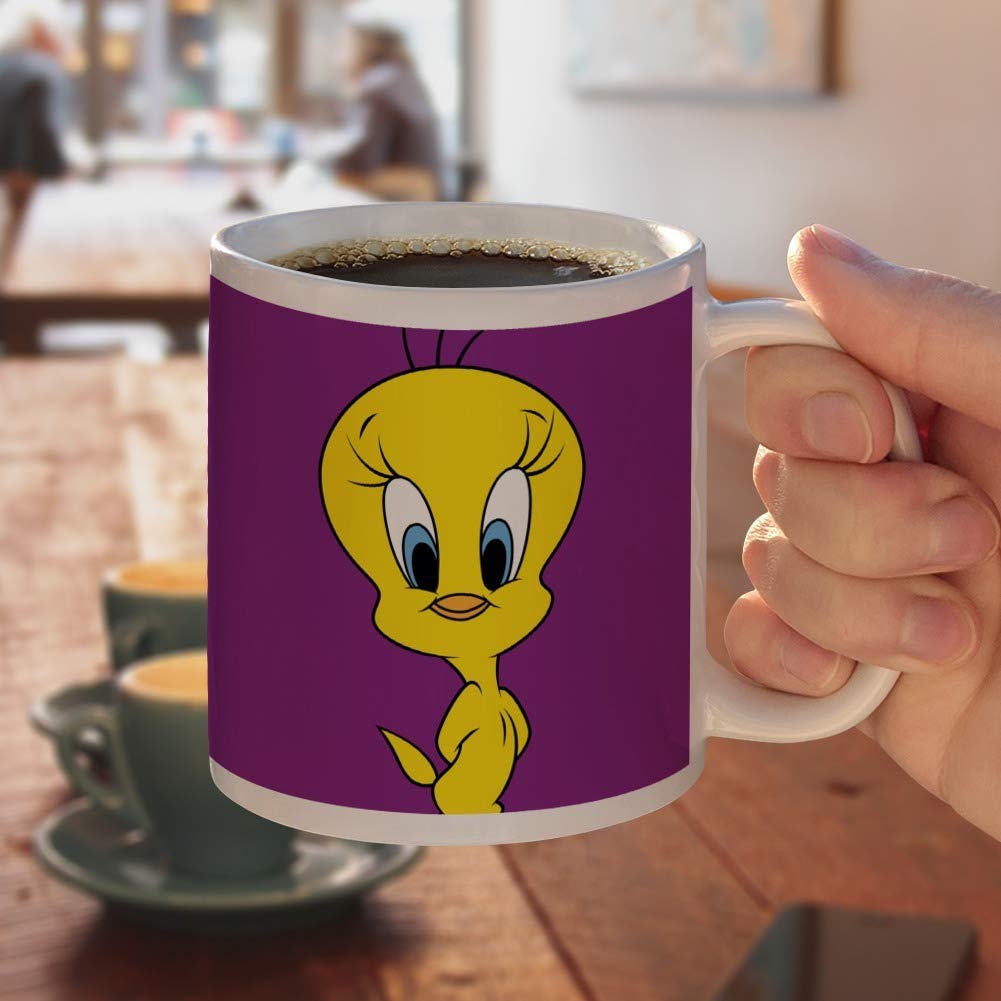 GRAPHICS & MORE Looney Tunes Tweety Bird Ceramic Coffee Mug, Novelty Gift Mugs for Coffee, Tea and Hot Drinks, 11oz, White