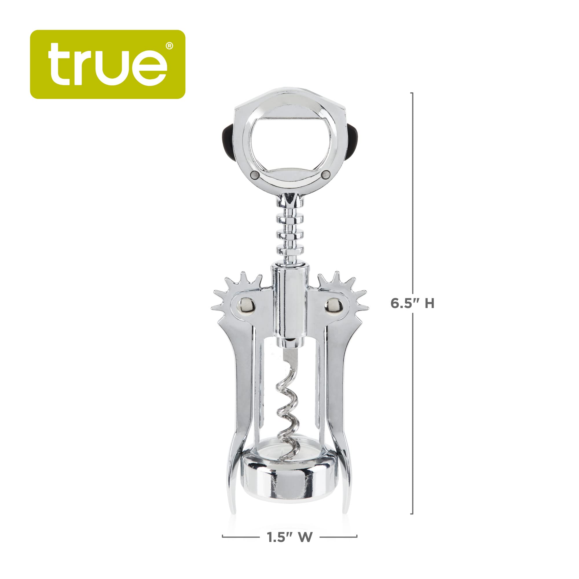 Foil Cutting Winged Corkscrew By True
