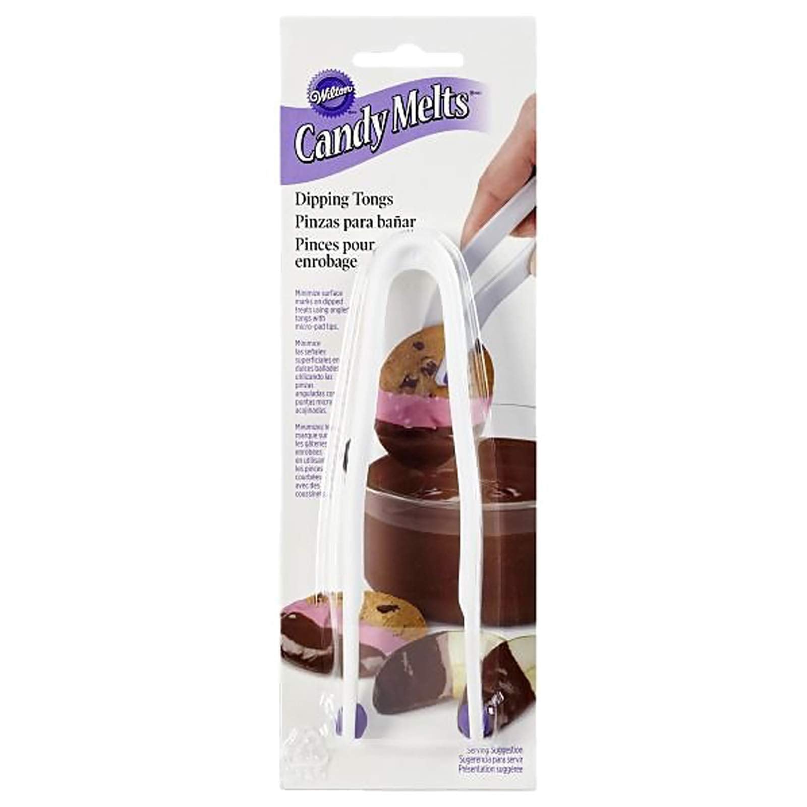 Wilton Candy Melt Dipping Tongs - Multicolor, Model WT-1904-1023, Ideal for Melting and Dipping Treats