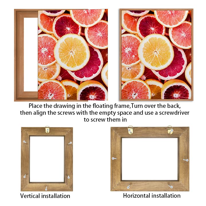 Custom Floater Frame Texas Art Floater Frame for Finished Canvas Custom Floater Frame Kit f ...