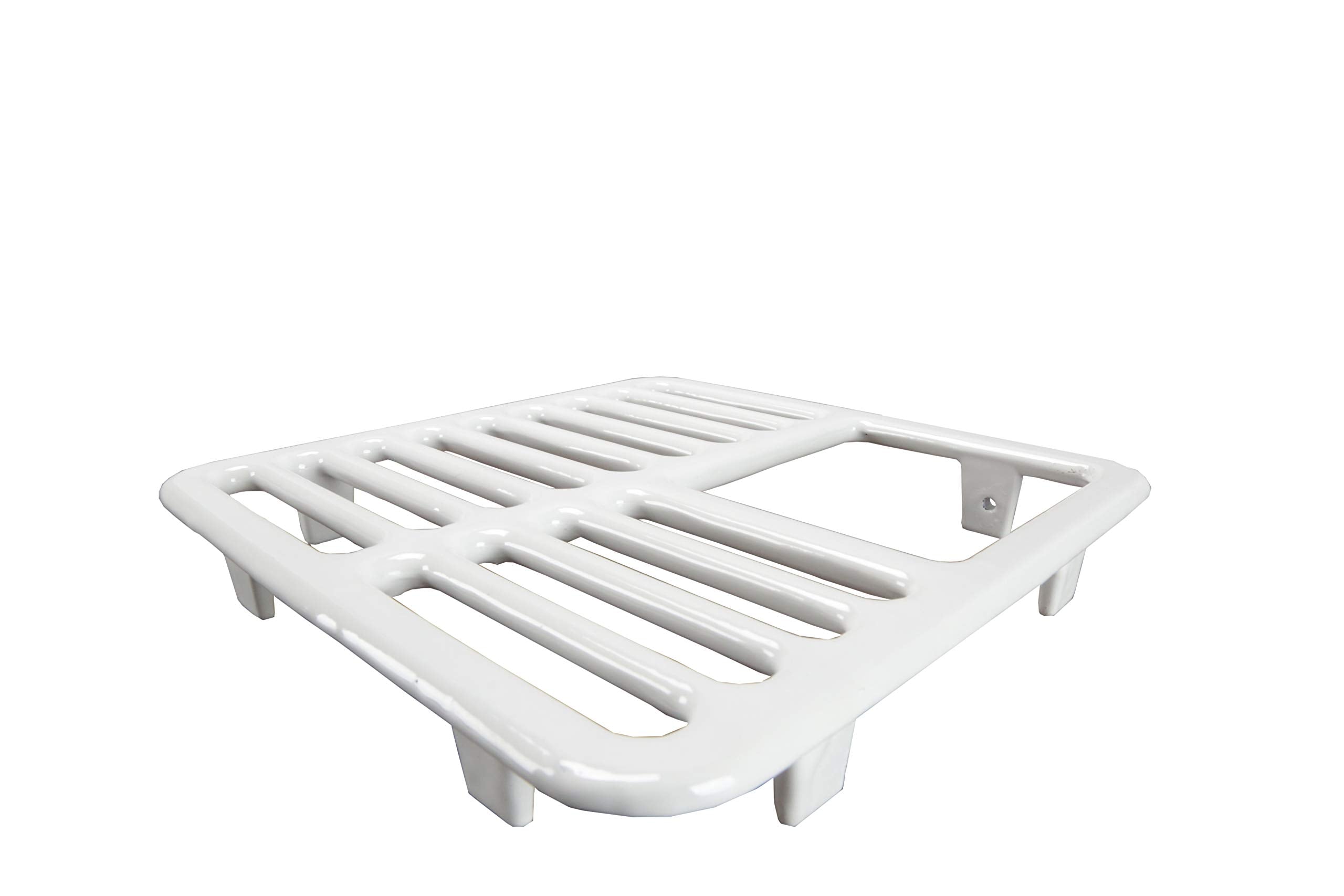 Gsw Cast Iron Porcelain Floor Sink Top Grate With Ceramic Surface Fs-T3/4, 9-?    X 9-?    X 1-    - Perfect For Restaurant, Bar