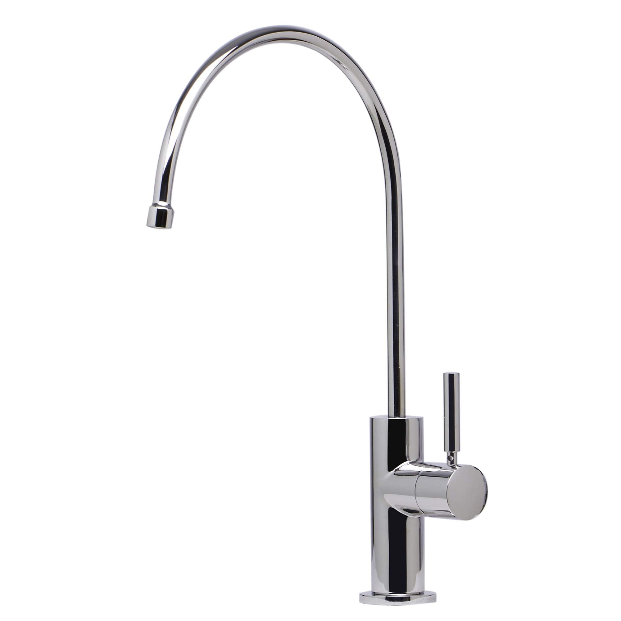 Alfi Ab5008-Pss Solid Stainless Steel Gooseneck Water Dispenser, Polished Finish
