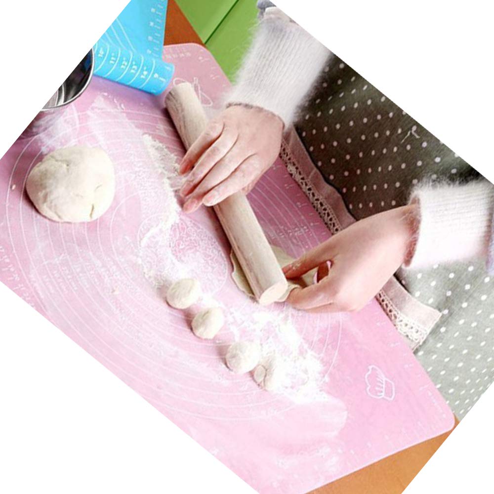 Gca Large Baking Silicone Pad Skid High Temperature Resistant,Pastry Fondant Silicone Work Rolling Baking Mat With Measurements