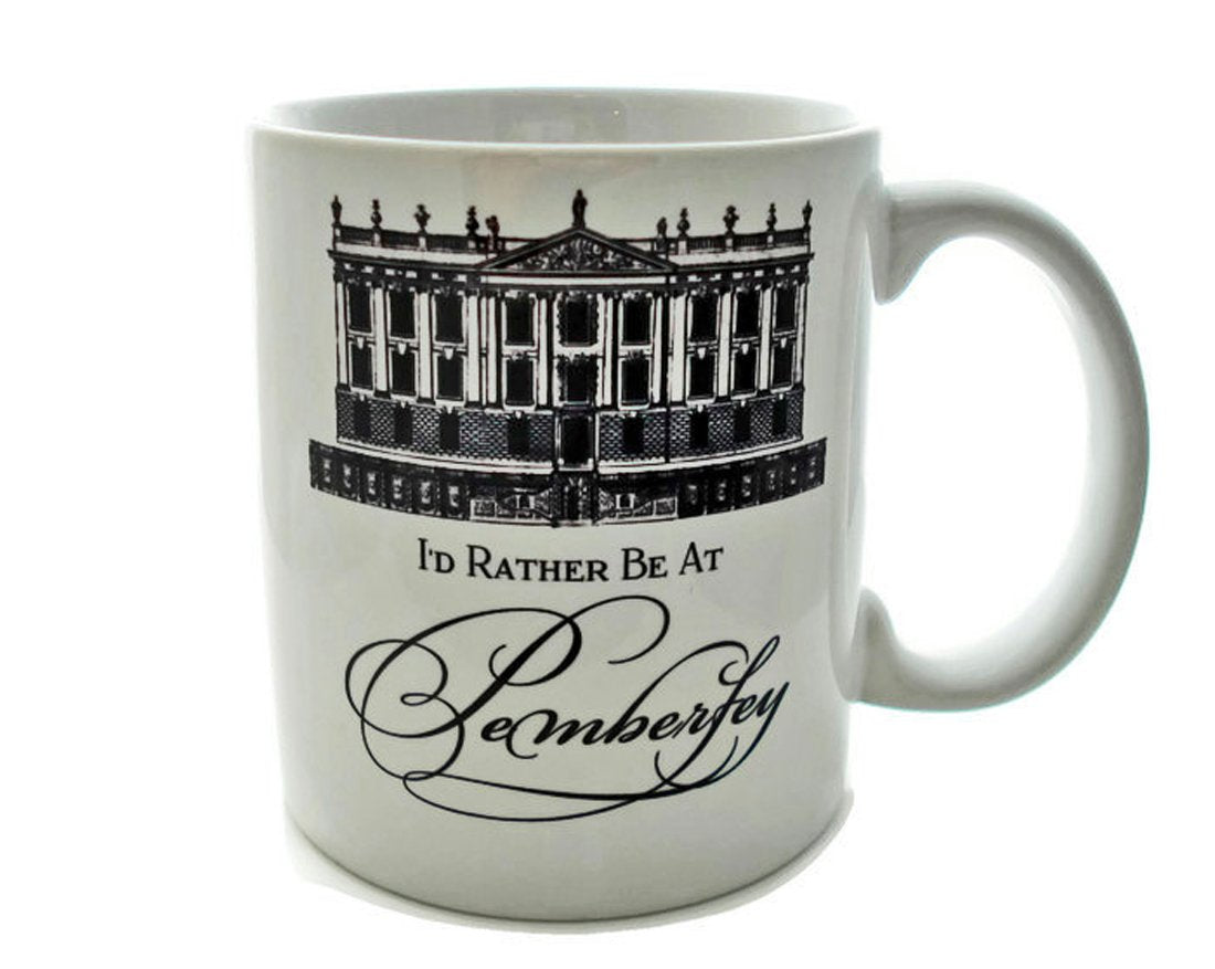 Id Rather Be At Pemberley 11 Ounce Coffee Mug