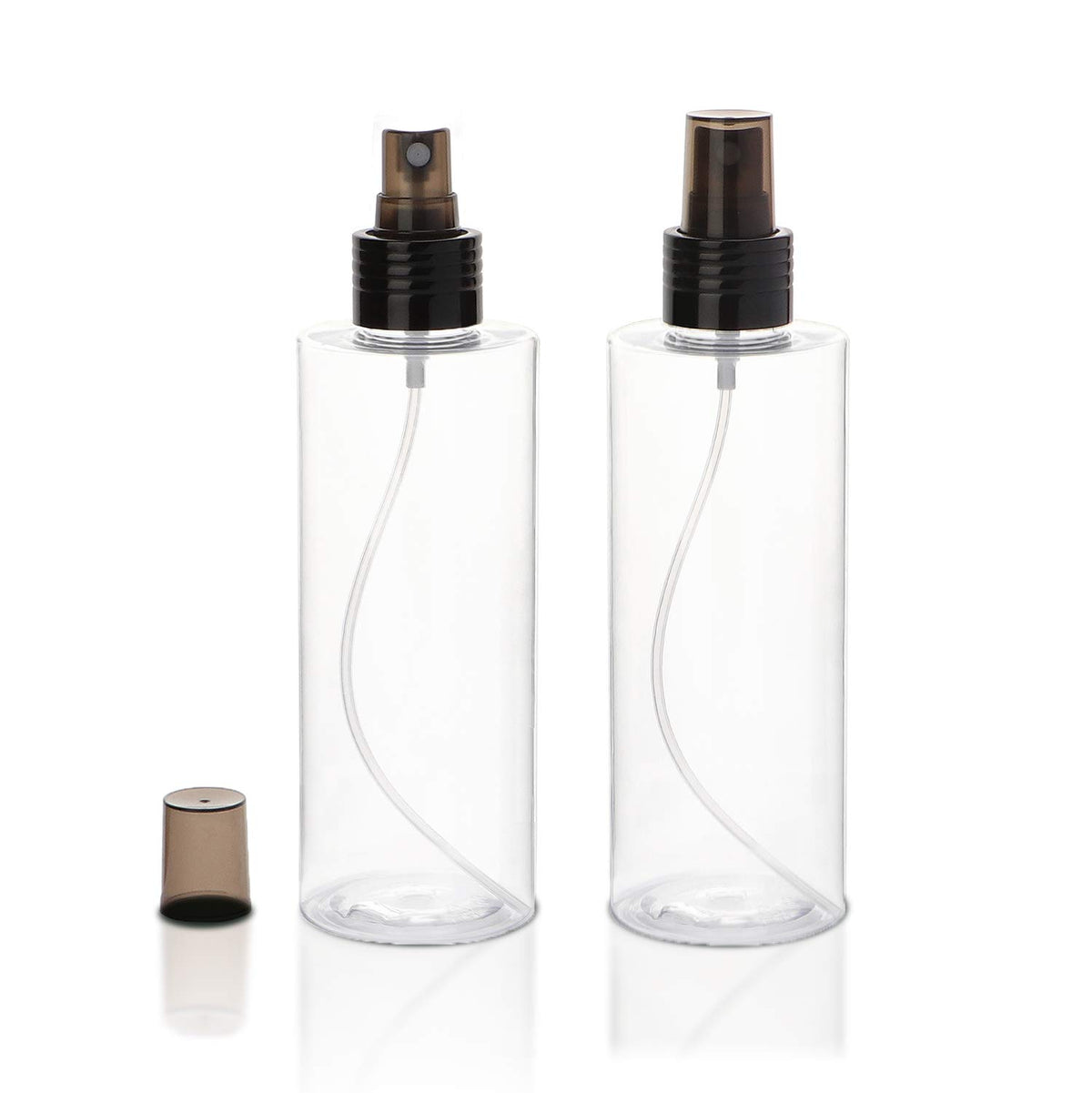 Yebeauty Empty Spray Bottles For Essential Oils, 8Oz Refillable Clear Plastic Misting Spray Bottles Atomizer Fine Mister Spray B