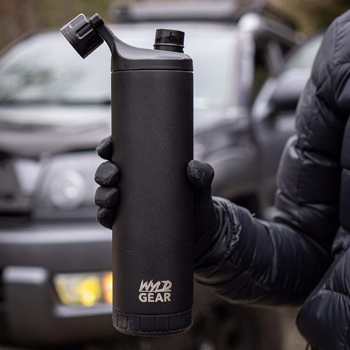 Wyld Gear Mag Series 34 Oz. Stainless Steel Water Bottle - Gray