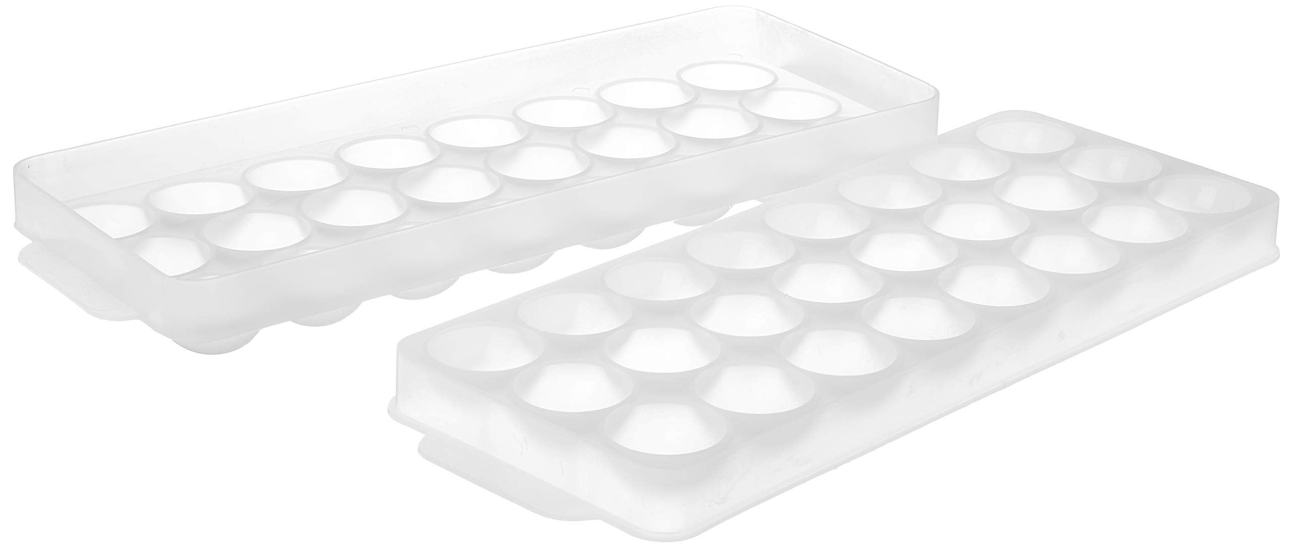Hutzler Ball Ice Tray Mold, 24 Spheres, Natural