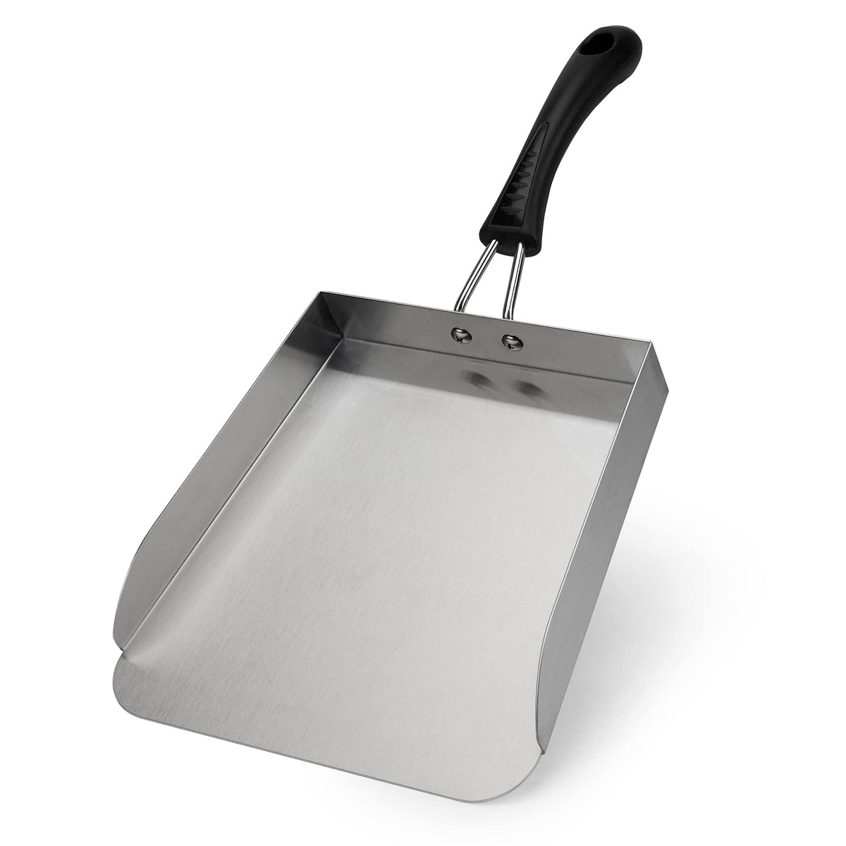 Stanbroil Stainless Steel Griddle Food Mover Smash Burger Food Shovel Grill Spatula Great For Stir Fry And Move Food, 13''