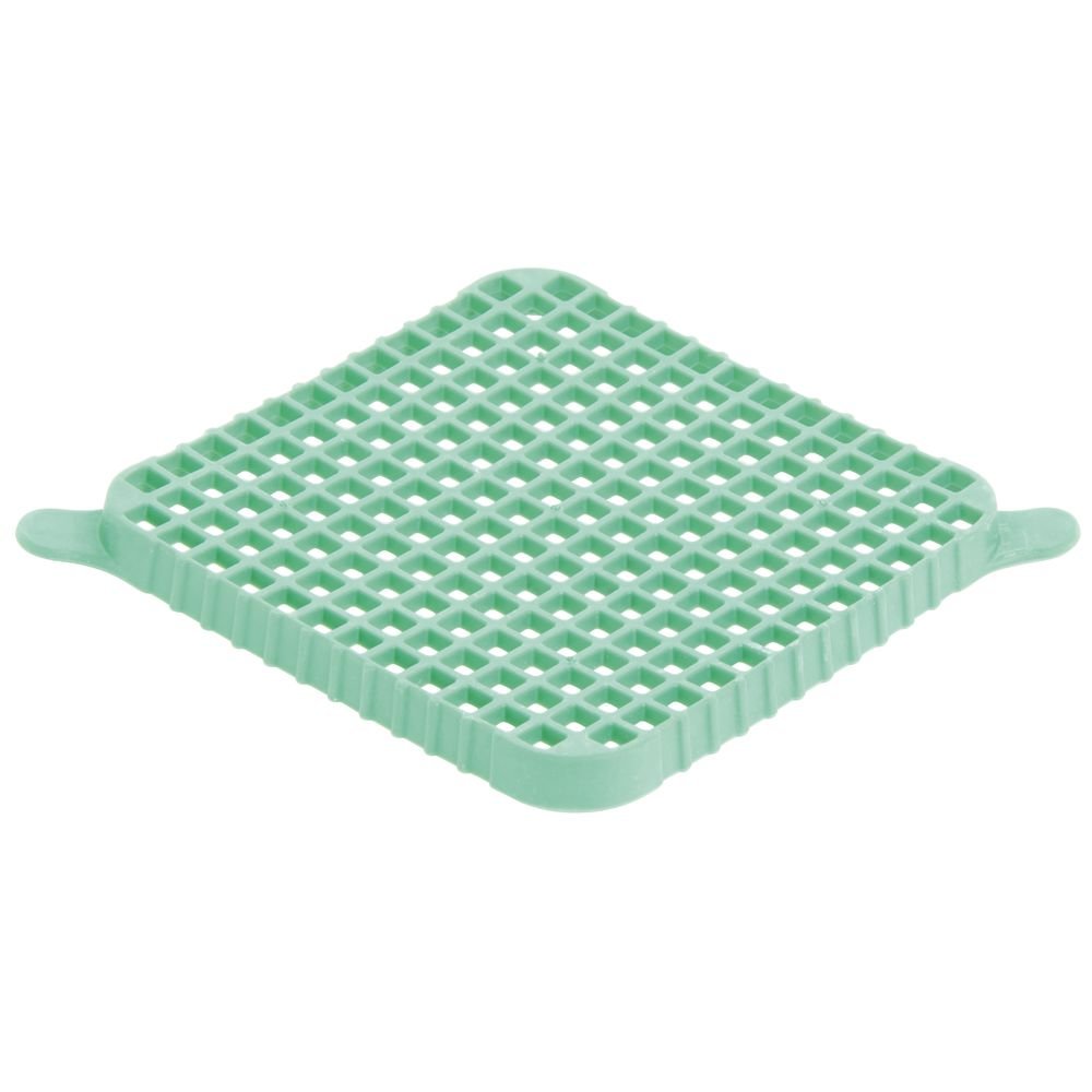 Nemco 1/2'' Green Push Block Cleaning Gasket For Easy Chopper 3 Dicer Or Slicer - 4 1/4''L X 4 1/4''W X 3/8''H