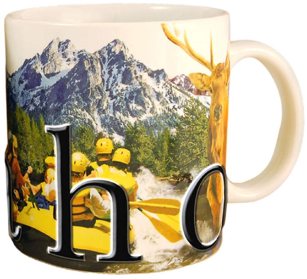 Americaware - State Of Idaho Souvenir Gift Ceramic Coffee Mug / Cup - 18Oz
