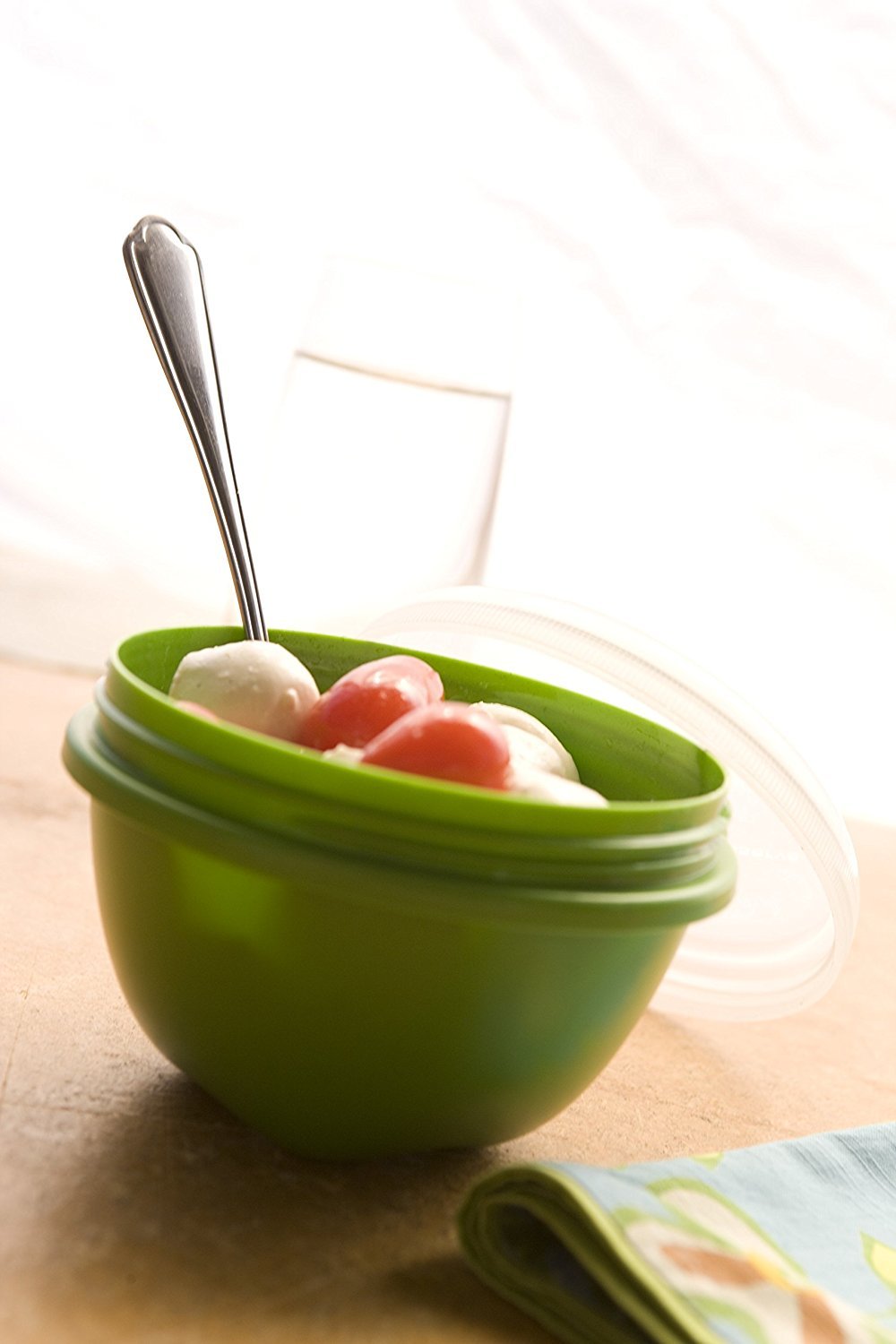 Preserve Food Storage Container, 25.5 Ounce/Large, Apple Green