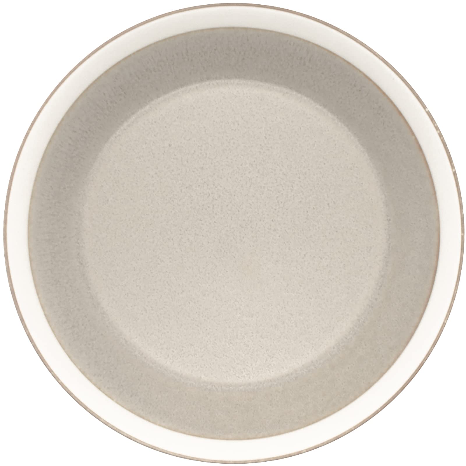 yumiko ihoshi porcelain x kimura glass dishes 180 plate (sand beige) /matte plate plate 7.1 inches (18 cm), made in Japan, beige