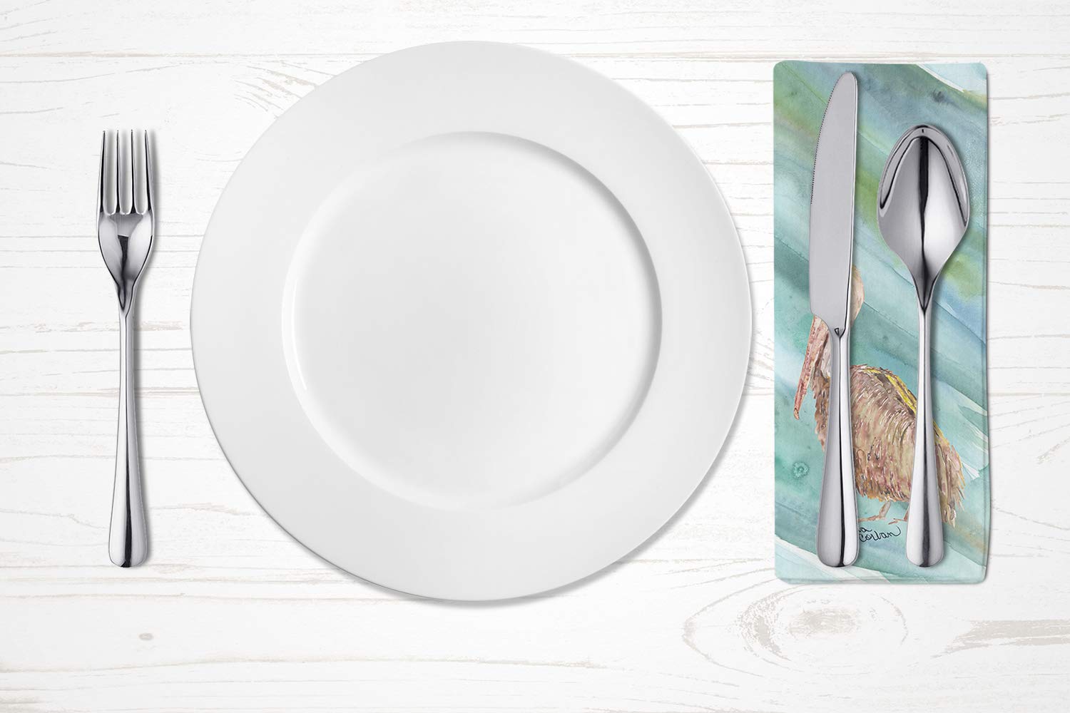 Brown Pelican on Blue Napkin SC2050NAP