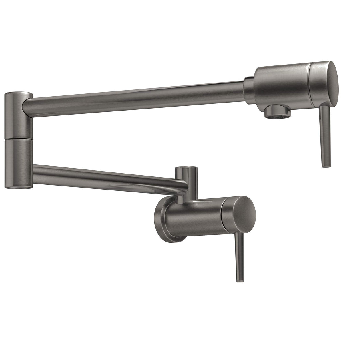 Delta Faucet Contemporary Wall Mount Pot Filler Faucet, Black Pot Filler Kitchen Faucet, Delta Pot Filler, Wall Mount Kitchen Fa