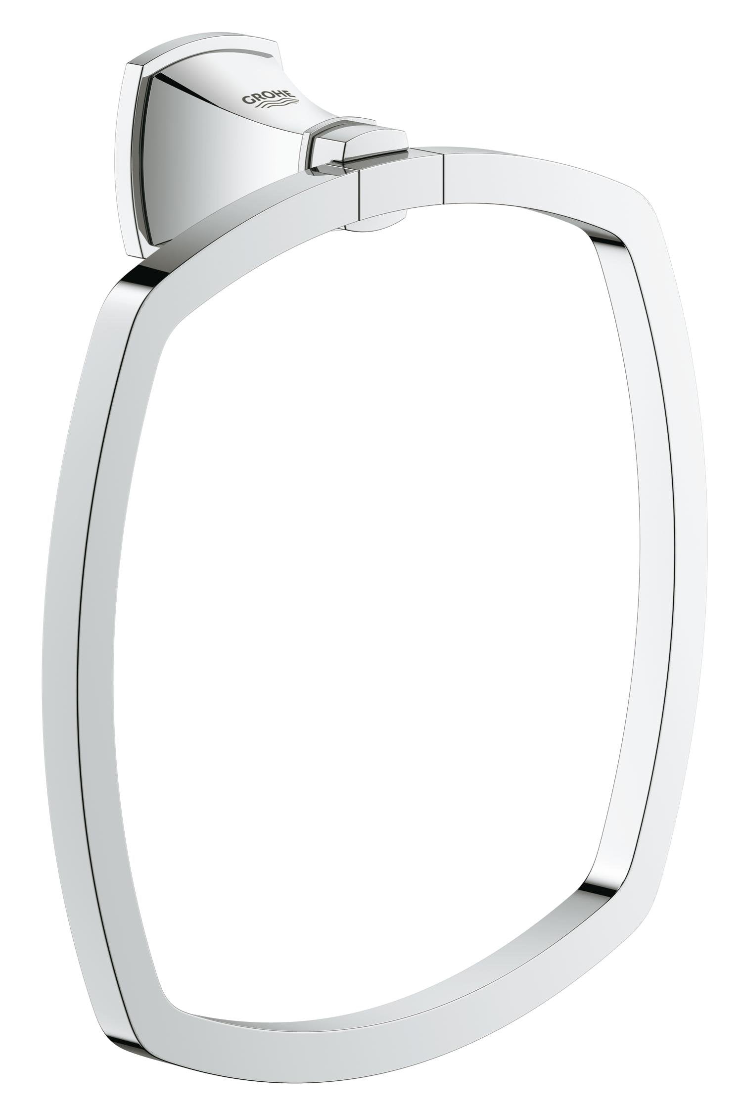 Grohe 40630000 Grandera Towel-Ring, Starlight Chrome