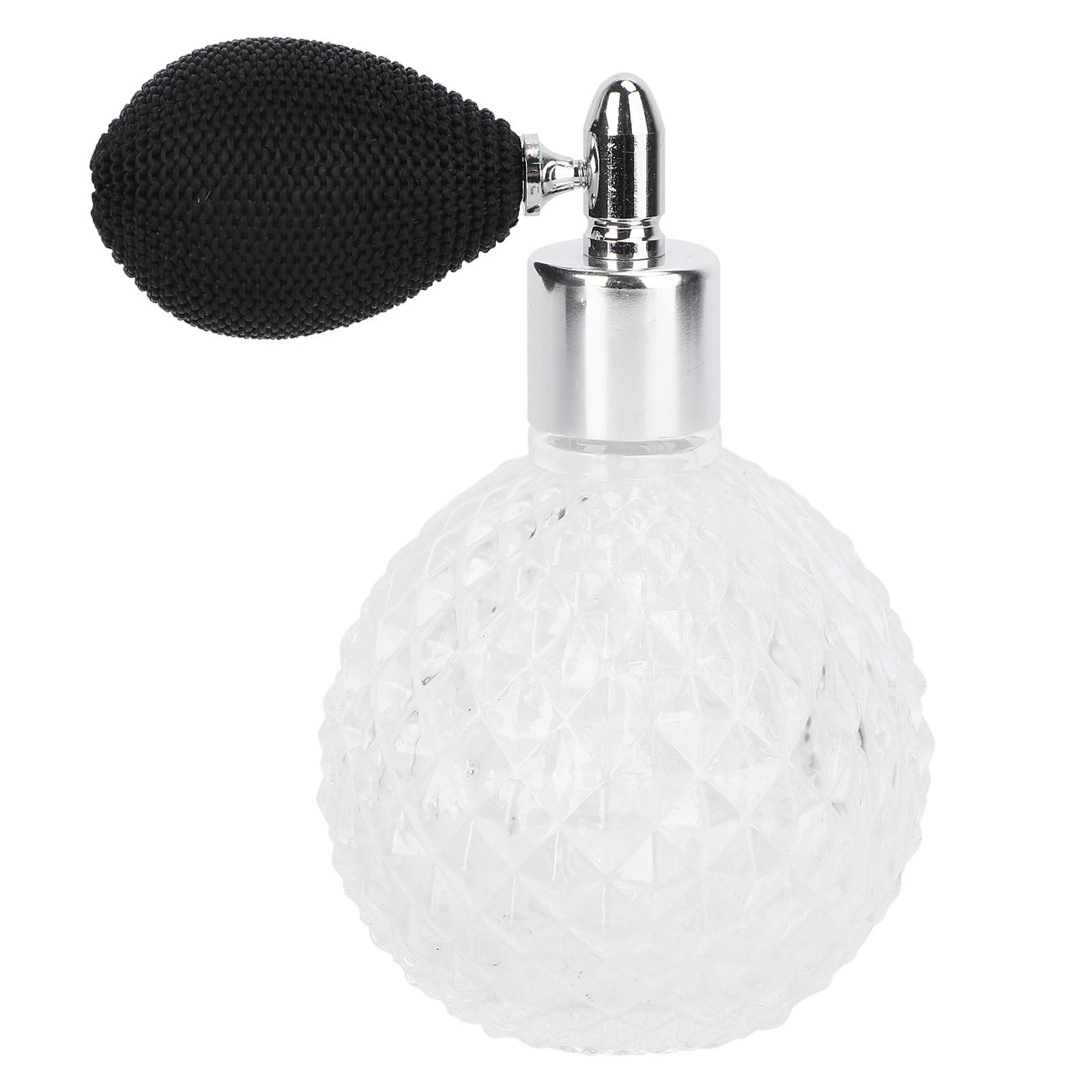 FOMIYES 1set Vintage Glass Perfume Atomizer Bottle Refillable Spray Container with Antique Design for Travel and Chic Home Decor