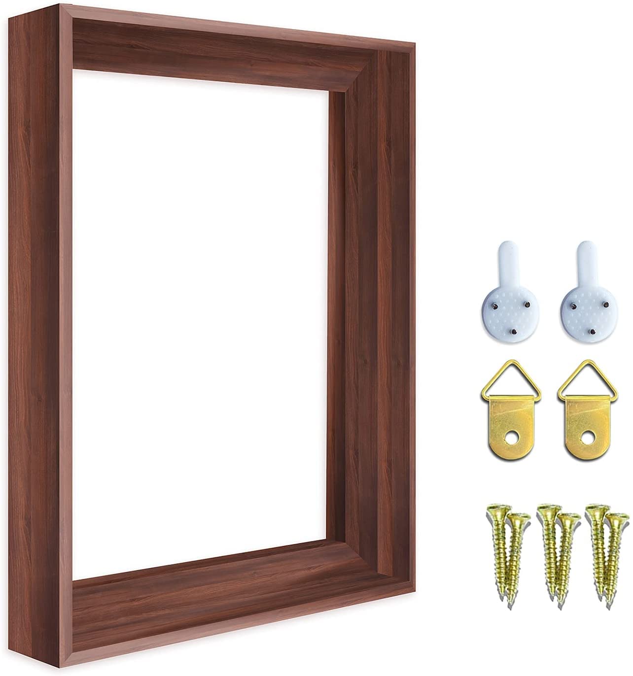 Texas Art Floater Frame For Finished Canvas 1.25'' Depth Custom Kit Stretched Picture Oil Paintings Artwork Floating Wall Decor