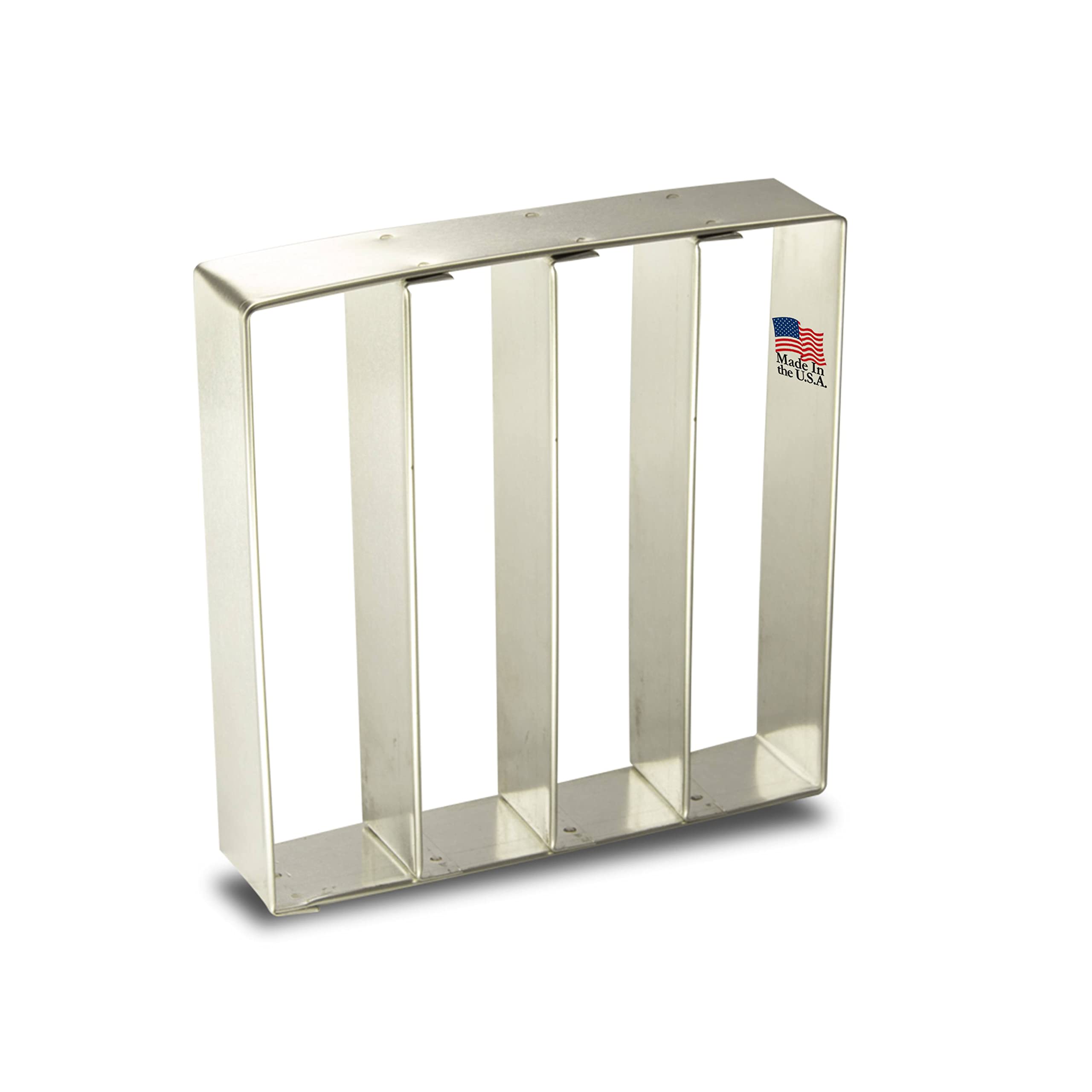 Foose Cookie Cutters Cookie Stick Multi-Cutter 4 In X 1 In, Tin Plate Steel, Handmade In Usa