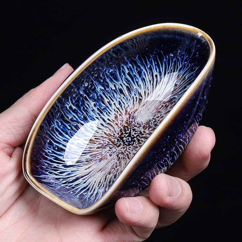 Mozacona Ceramic Coffee Scoop Coffee Bean Weighing Bowl Tea Scoop Coffee Powder Spoon