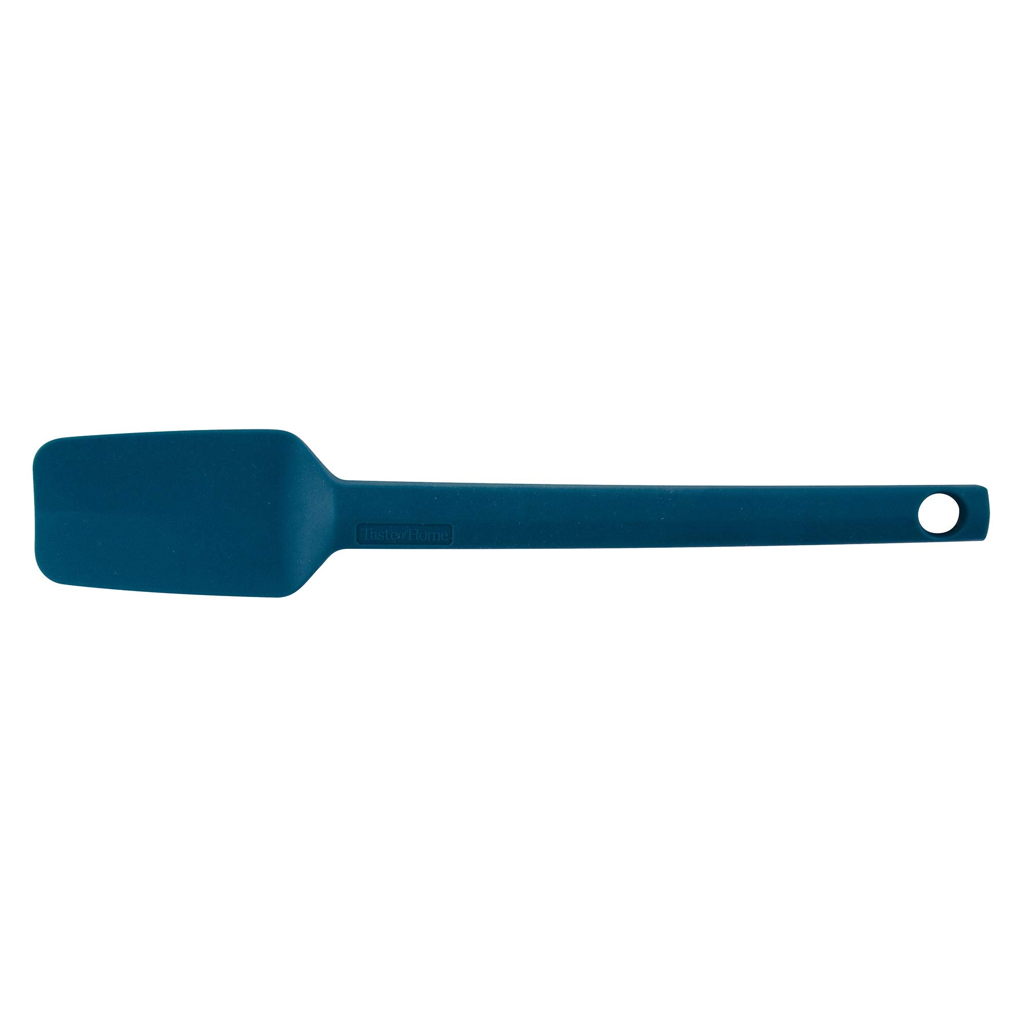 Taste Of Home 4 Piece Sea Green Silicone Utensil Set - Includes Spatula, Spoonula, Basting/Pastry Brush & Mini Spatula