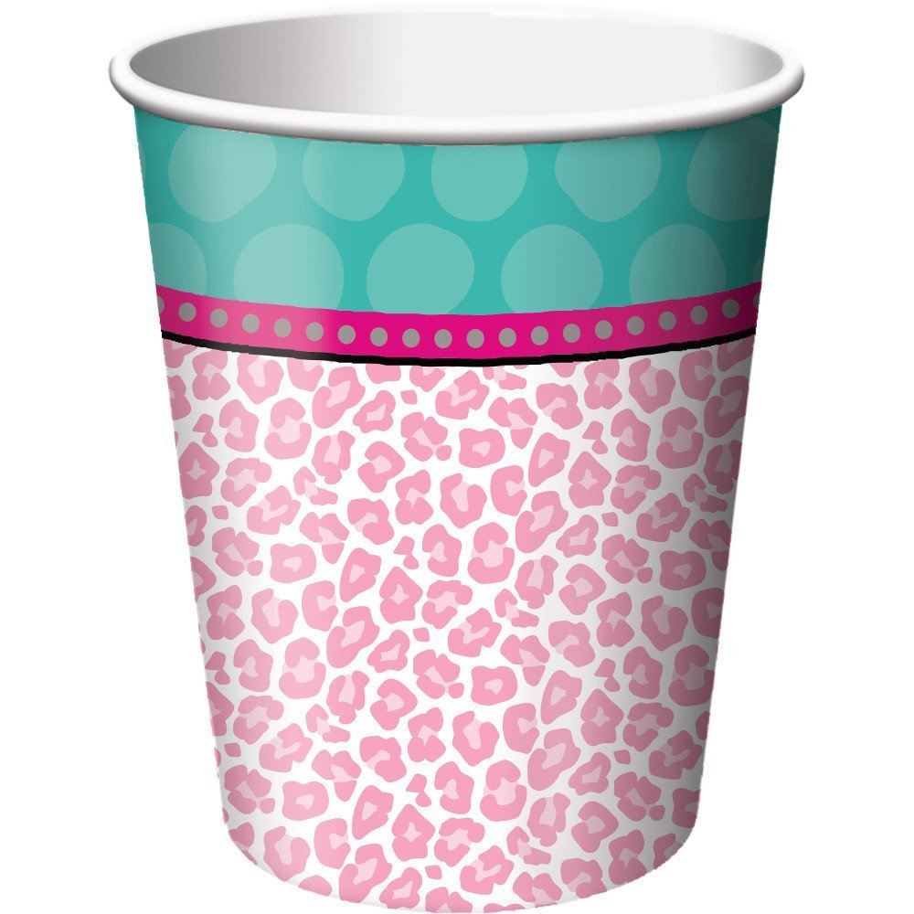 Creative Converting 317280 Spa Theme Paper Cups - 8 Pcs