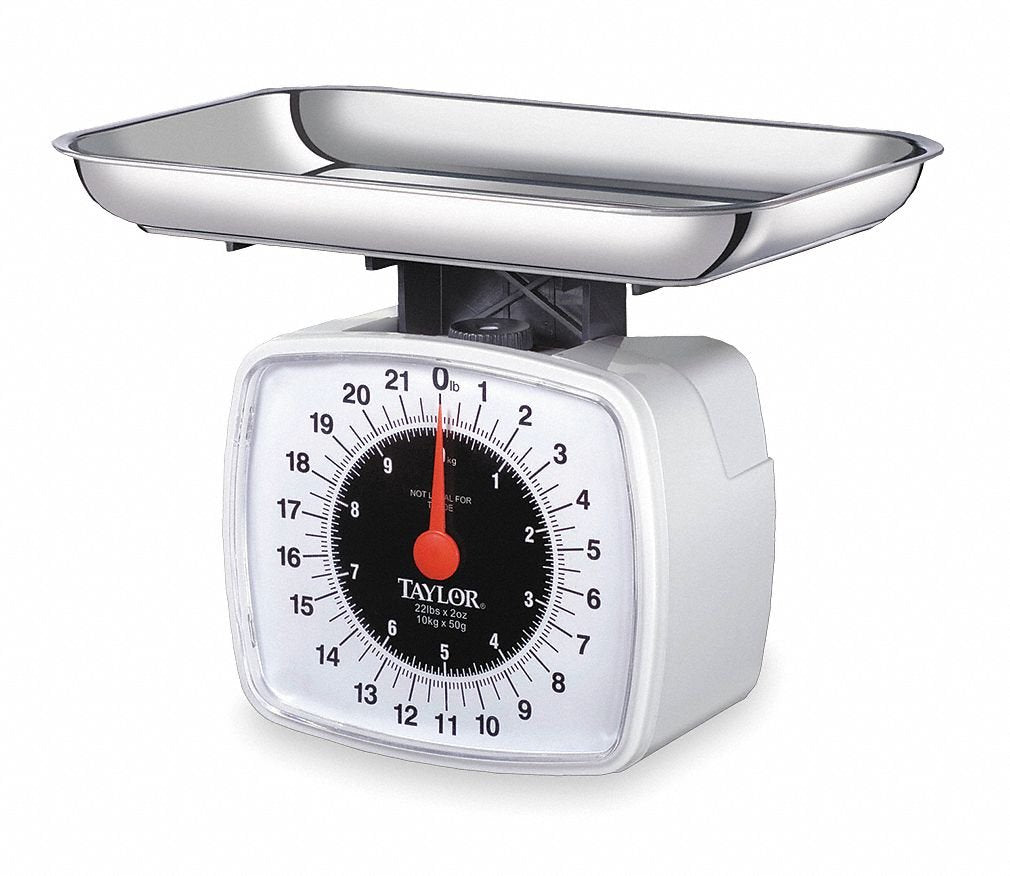 Taylor 38804016T 22 Lb Capacity Kitchen Scale