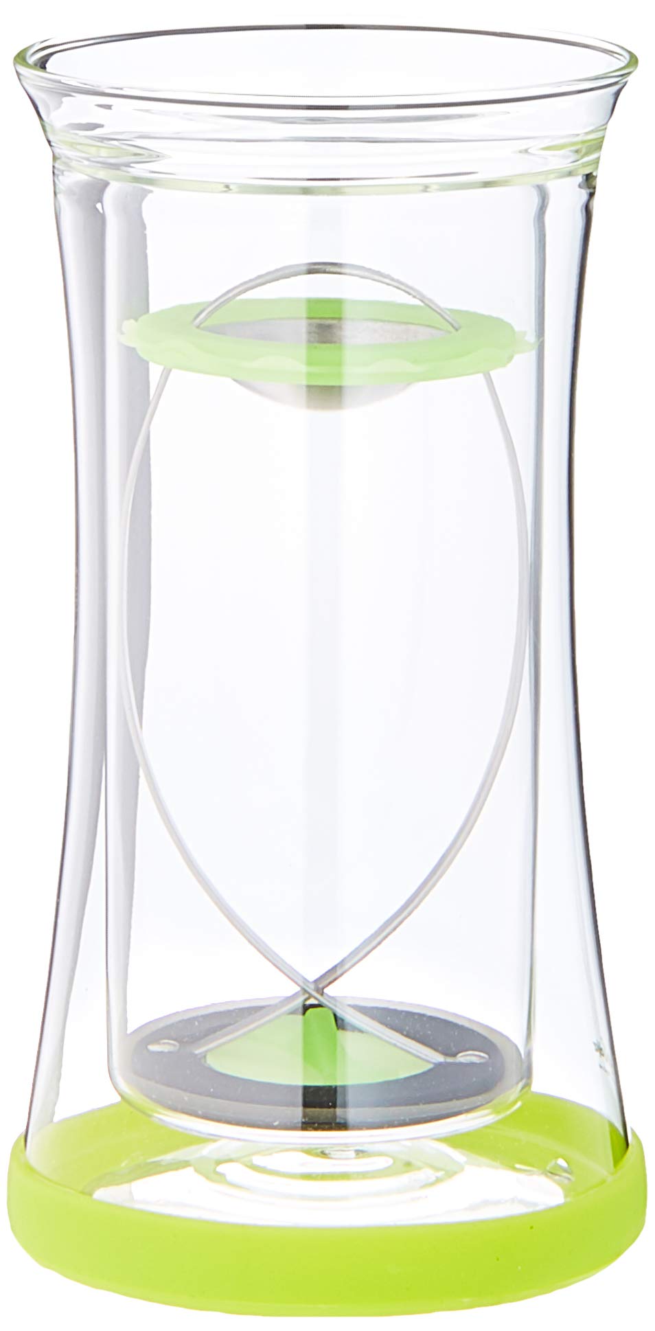 Highwave Bigfish Single Serve Coffee French Press Or Tea Press, 16 Ounces (Kiwi Green)