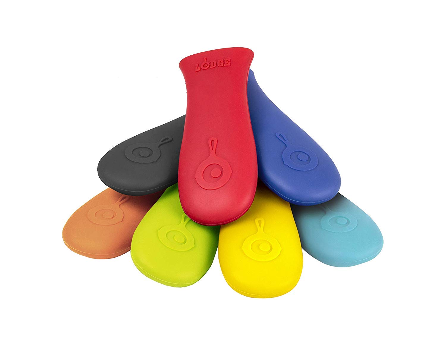 Lodge Silicone Hot Handle Holder - Dishwasher Safe Hot Handle Holder Designed For Lodge Cast Iron Skillets 9 Inches+ W/ Keyhole