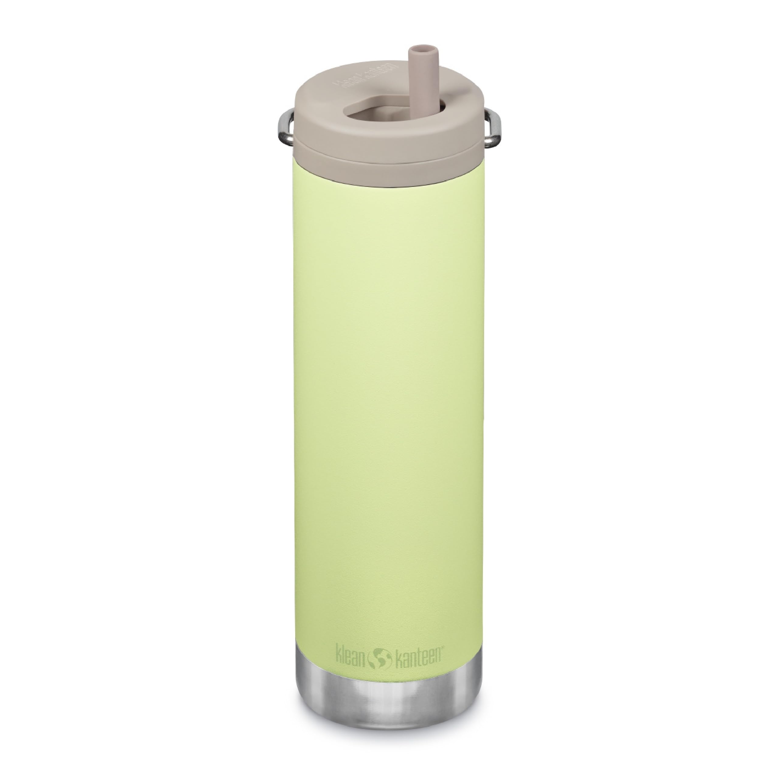 Klean Kanteen 20oz TKWide Insulated Water Bottle with Twist Cap - Shadow Lime