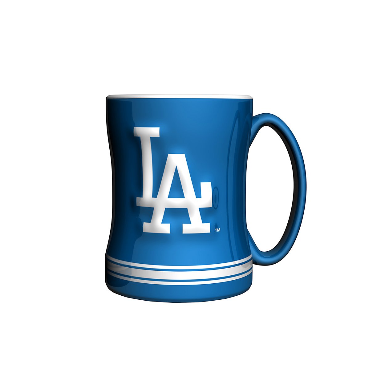 MLB Los Angeles Dodgers Sculpted Relief Mug, 14-ounce