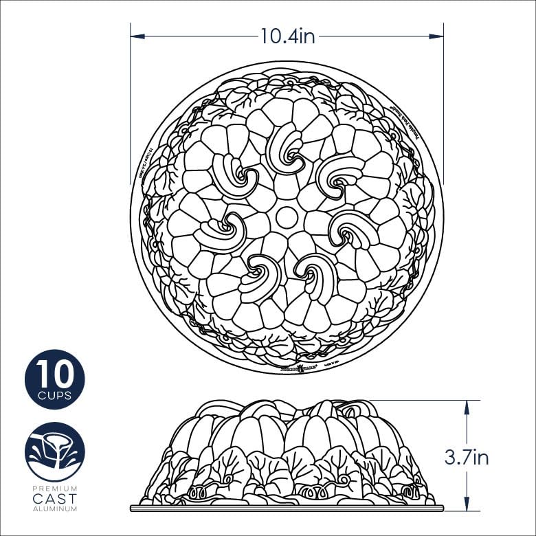 Nordic Ware Pumpkin Patch Bundt