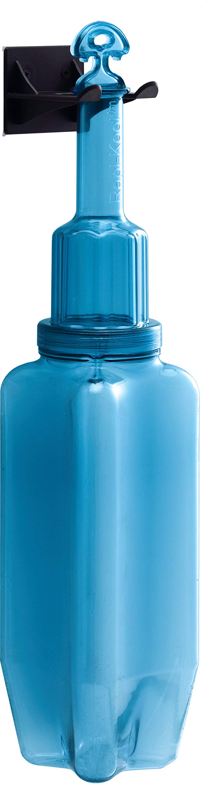 San Jamar Rapi-Kool Plastic Rapid Cooling Commercial Food Paddle With Hang Tag For Restaurants, Kitchens, 128 Ounces, Blue