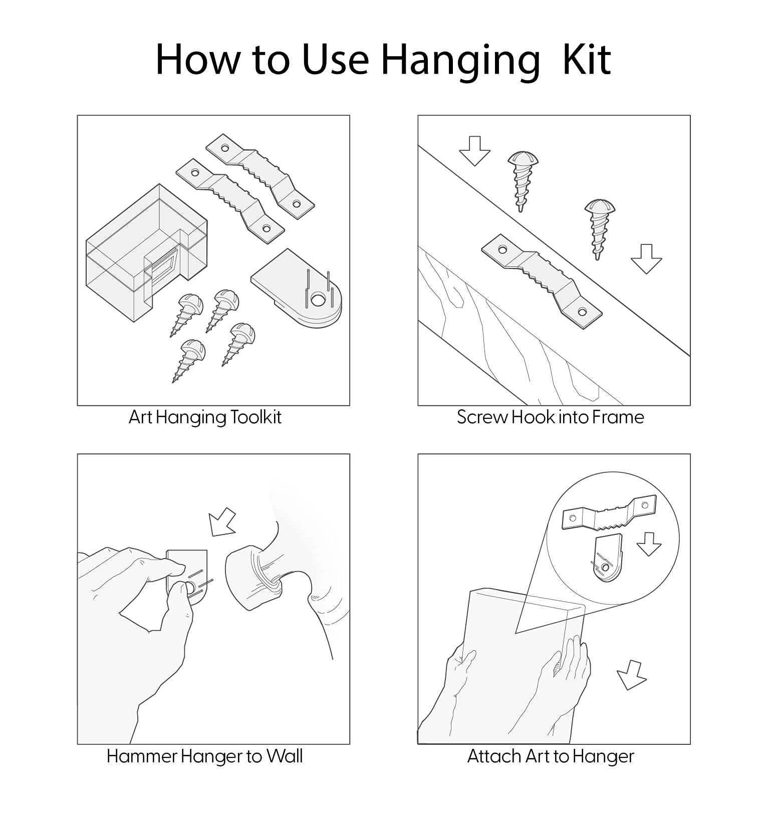 Signwin Framed Canvas Print Wall Art Set 3D Geometric Smoke Wave Landscape Abstract Shapes Illustrations Modern Art Decorative N