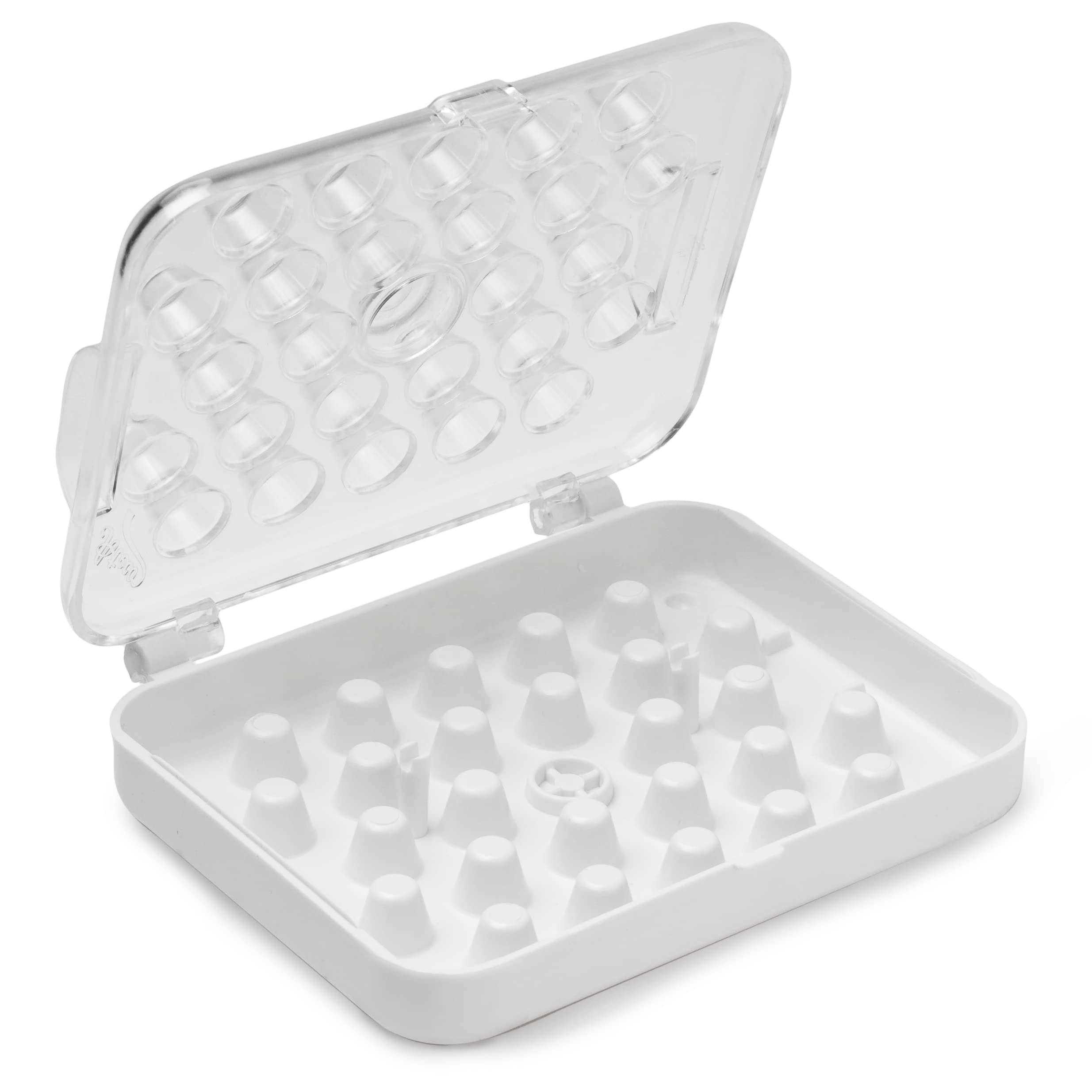 Ateco Tube Storage Box, 26-Compartments For Small Decorating Tubes