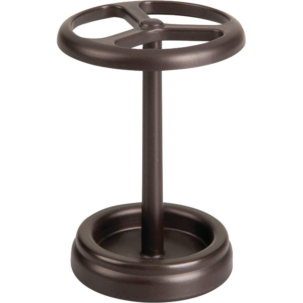 Idesign Kent Toothbrush Holder Stand For Bathroom Vanity Or Countertop - Bronze