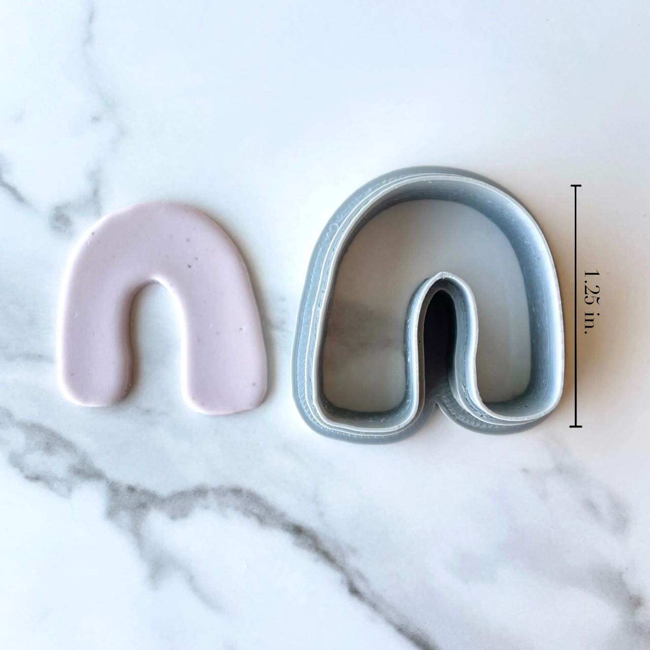 Polymer Clay Cutters For Earrings - The Clayful Co Arch Pack Set Of 6 - Clay Cutters For Polymer Clay Jewelry Earrings Shapes -