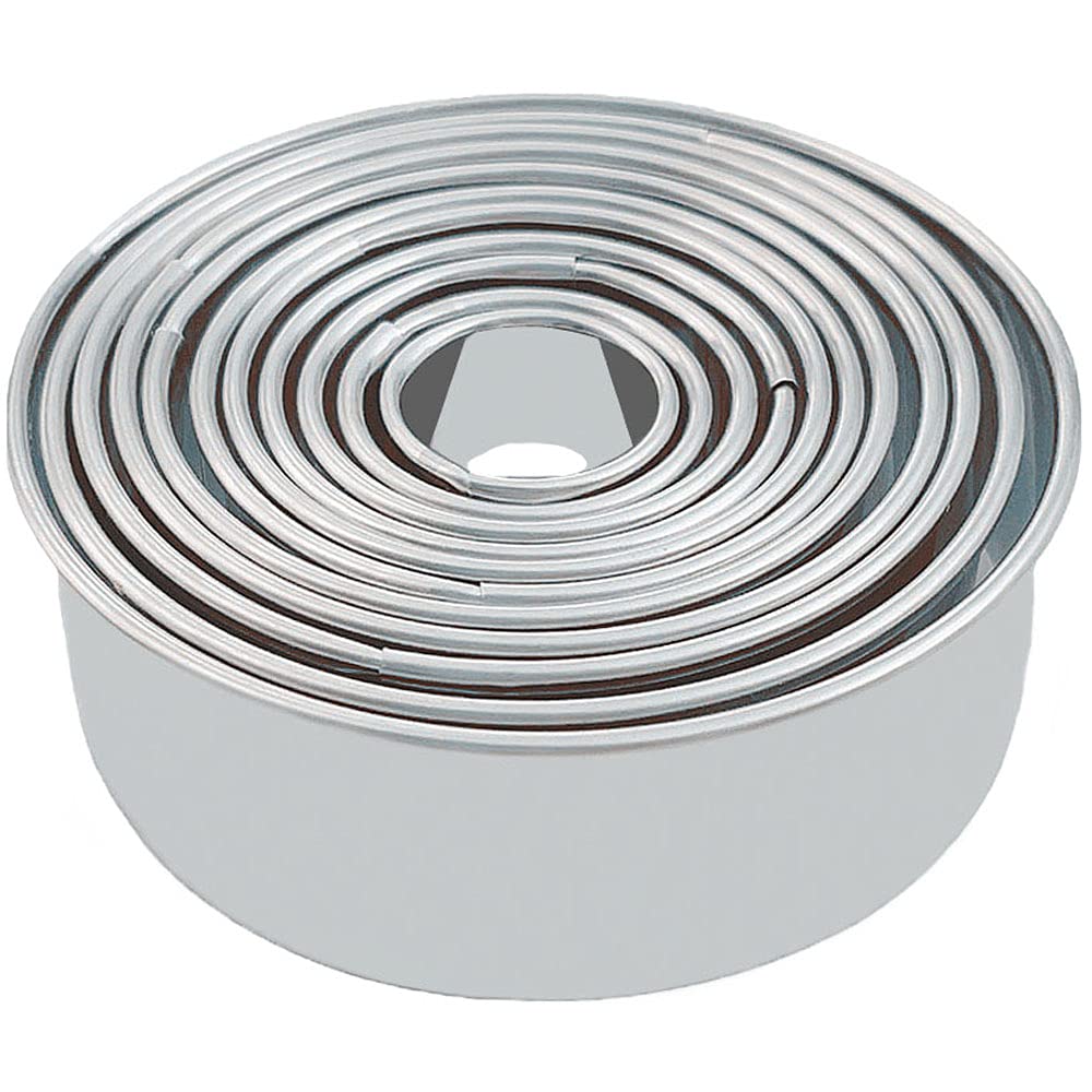 Cookie Cutters - Biscuit Cutters/Stainless Steel Dumpling Cutters/Cake Pastry Cutters/Cake Cookie Scone Cutters Molds Stamps For