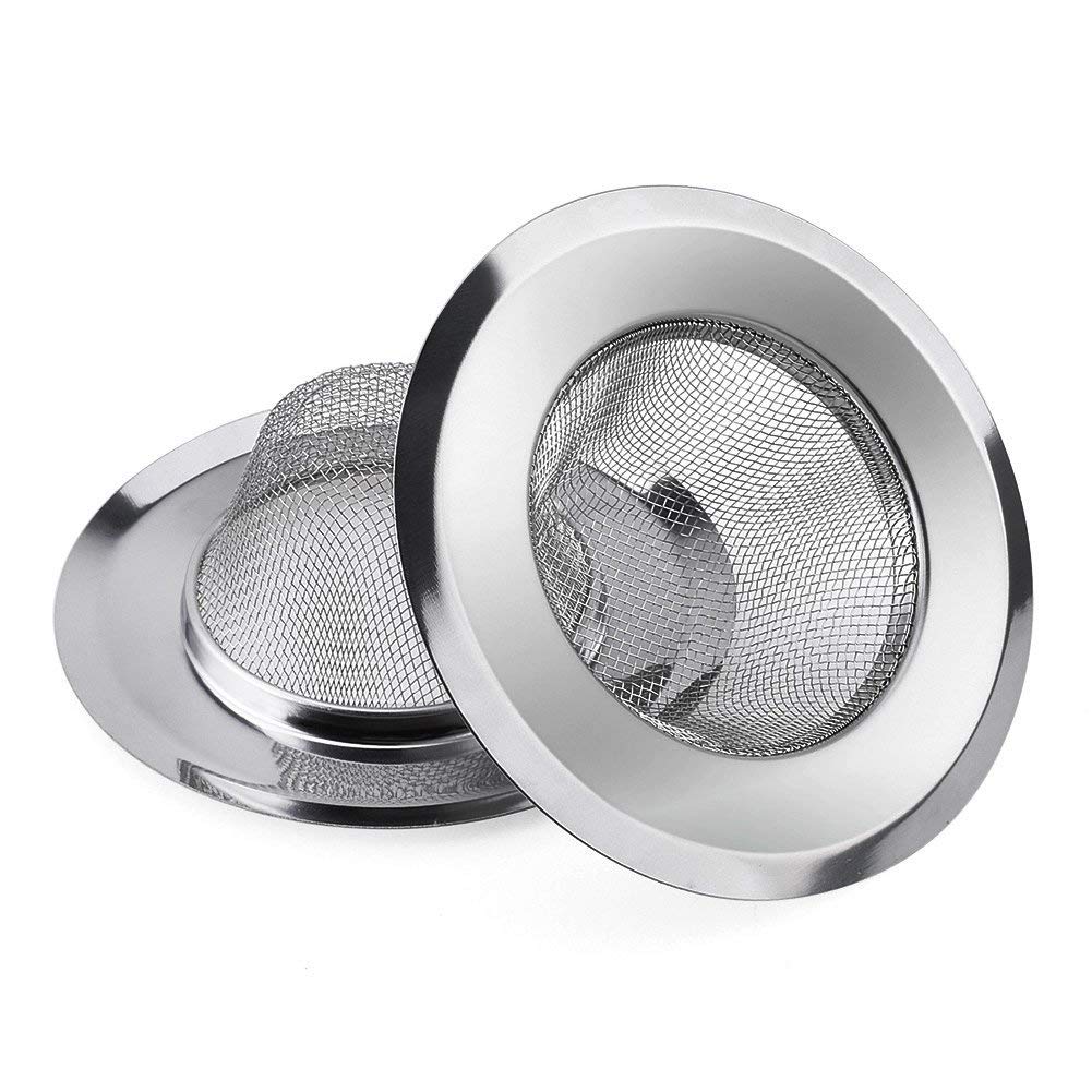 2 Pack - 213 Top 1 Basket- Sink Strainer Bathroom Sink, Utility, Slop, Laundry, Rv And Lavatory Sink Drain Strainer Hair Catcher