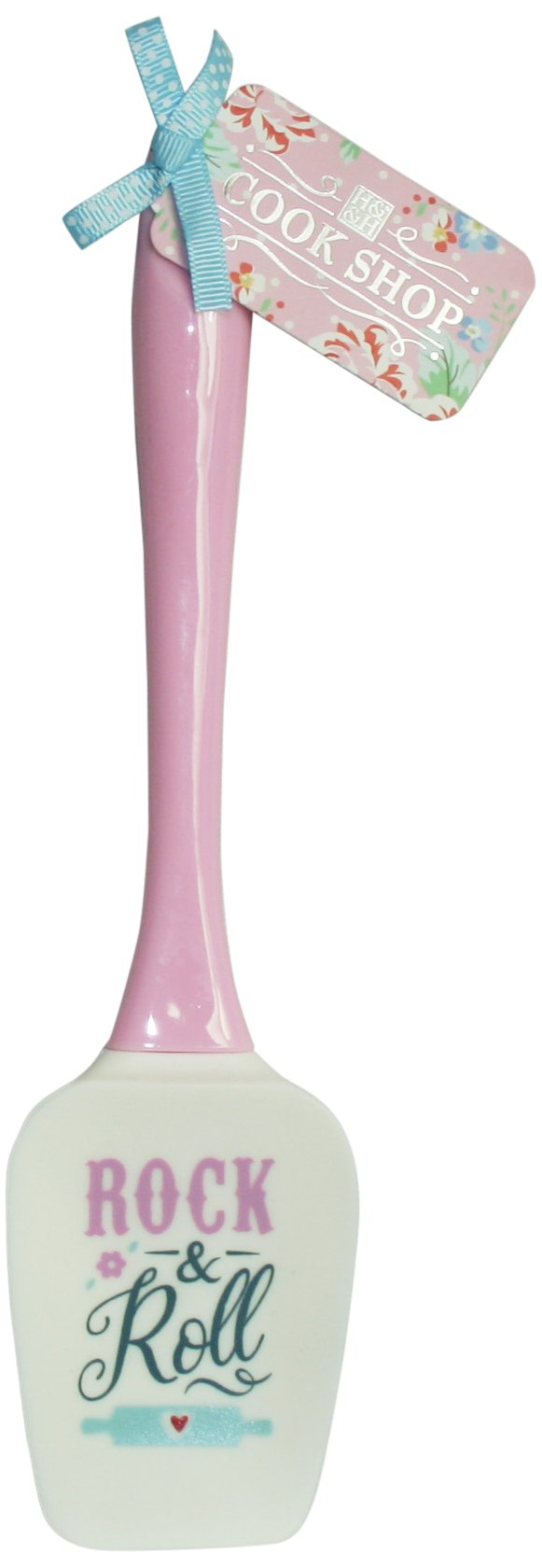 Cook Shop ''Rock & Roll'' Spatula, Pale Pink Pastel